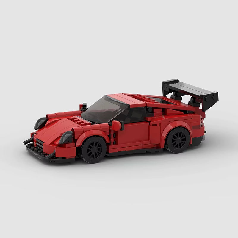 314 Pcs GT Moc MOC Speed Champions Building Blocks City Sports Racing Vehicle DIY Toys for Children Boy