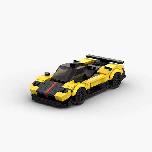 255Pcs Zonda Cinque Moc Speed Champions Racer Cars City Sports Vehicle Building Blocks Creative Garage Toys Christmas Gift